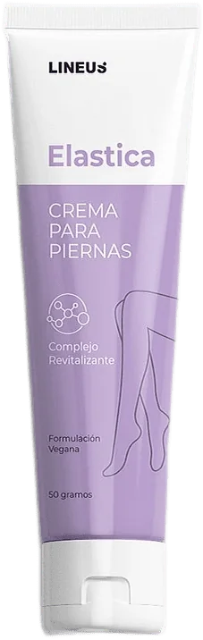 Tubo de Elastica crema para piernas LINEUS de 50 g